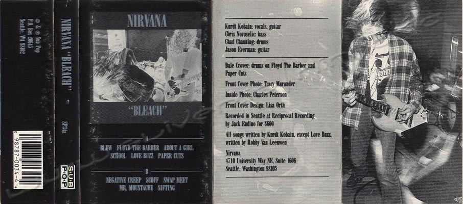 File:Bleach by Nirvana (Album-CD) (US-1989).png - Wikimedia Commons