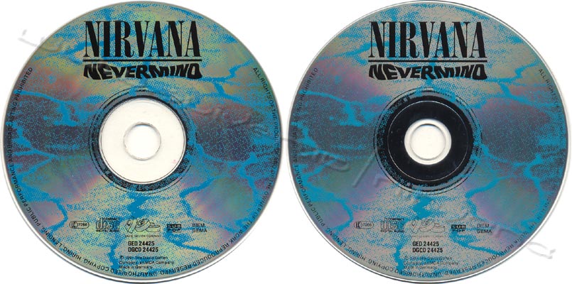 NEVERMIND - GERMANY/EU - cds